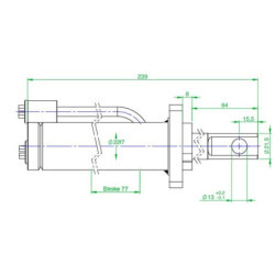 Szybkozłącze cylindra CW10