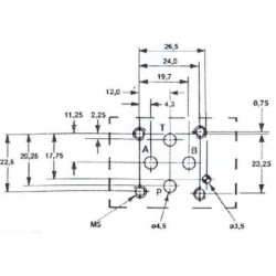 HD2EI3C024C Elektrozawór SATURN 02 -NG4 4/3 3C 24V