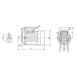 Silnik elektryczny 0.75 kW