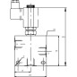 Zawór elektromagnetyczny 3/2 24V 3/8 EL10C