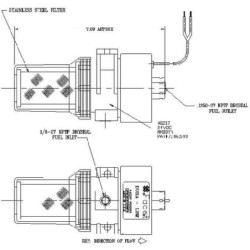 Pompa paliwa zasilająca 24V Facet 40237 Dura-Lift (Diesel)