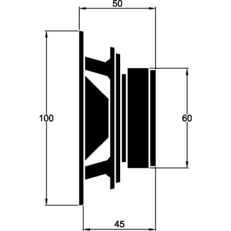 Zestaw głośników, 100 mm