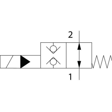 Wkład zaworu 2/2 NO 40 l/min