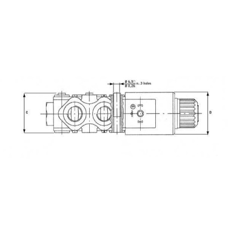 Zawór elektromagnetyczny 3/2 12 V DC