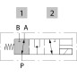 Zawór elektromagnetyczny 3/2 12 V DC