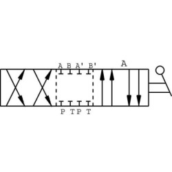 Rozdzielacz obrotowy 8-drogowy, typ A 3/8 BSP