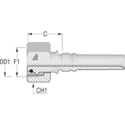 Końcówka 4SH-DN16-20S-M30x2,0