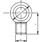 Króciec pierścieniowy 3/8 x 1/4 BSP