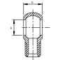 Złącze oczkowe 3/8 BSP - M18x1.5 12L