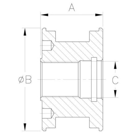 Tłok DS29, 63 mm