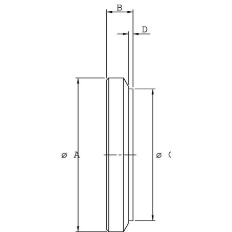 Dno C25/32 PC25 otw. 30