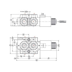 Zawór elektromagnetyczny 6/2 12 V DC