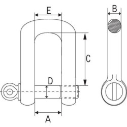 Szekla podłużna A4, 6 mm