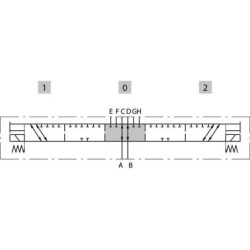 Zawór 8/3-drożny 12V DC DFE-052-8B-G06-1