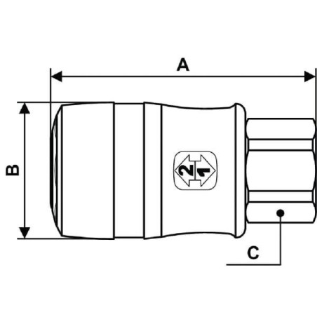 "Szybkozłączka 3/8"" BSP"