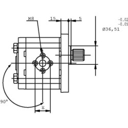 PLP206D012E2 Pompa zębata Polaris 20