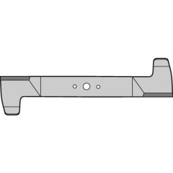 Nóż, L=460 mm otwór okrągły Ø 18.5 pasujący do Castelgarden Kramp