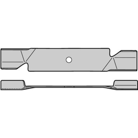 Nóż, L=490 mm otwór okrągły Ø 33 Kramp