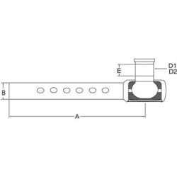 SHP026KR Końcówka drążka kierowniczego CNH