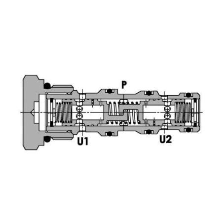 Rozdzielacz przepływu 1-3/4 115–150 l/min