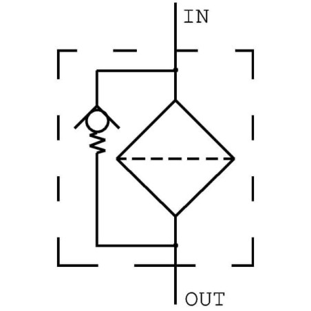 "Filtr ciśnieniowy 1/2"" 10 µm"