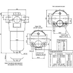 Filtr ciśnieniowy, FMM0504A10N