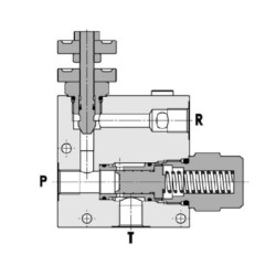 Zawór regulacji przepływu 3-drożny 150-240 l/min