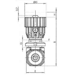 "Zawór dławiąco-zwrotny FPU M12-0.5-3/4"""