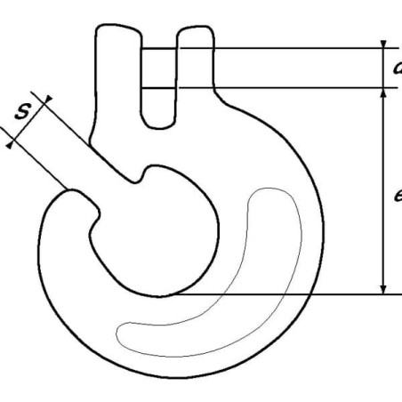 Sprzęgający pierścień rozcięty G80 10 mm