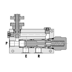 3-drożny regulator przepływu 90-150st.