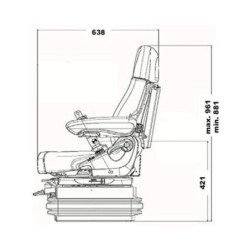 Siedzenie Maximo XT Dynamic Plus