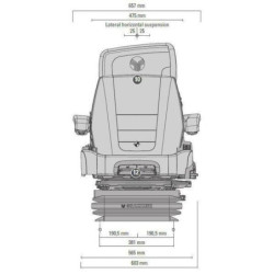 Siedzenie Maximo XT Evolution Dynamic