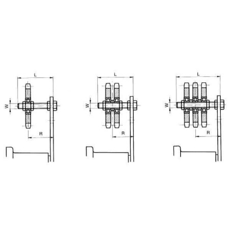 "Koło napinacza łańcucha 3/4"" Z-15 otwór 20 mm"