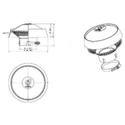 Osłona filtra, 64 mm, Donaldson