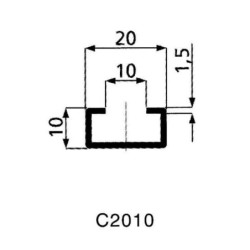 Ceownik ocynkowany 2812