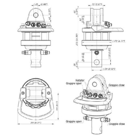 Rotator GR 46 (4000 kg)