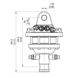 Rotator GR 30 (3000 kg)