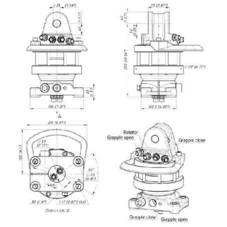 Rotator GR 463 (4000 kg)