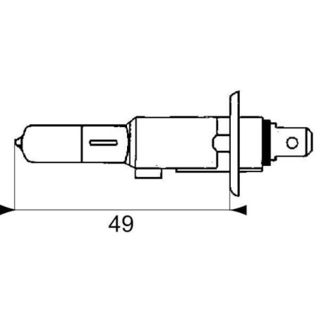 Żarówka 12V 55W H1