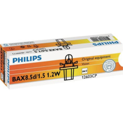 Żarówka sygnalizacyjna 12V 1.2W BAX8.5d Philips