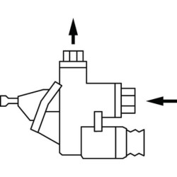 Pompa paliwa zasilająca Kramp, pasuje do Case