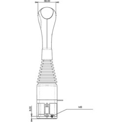 Joystick bez przycisków