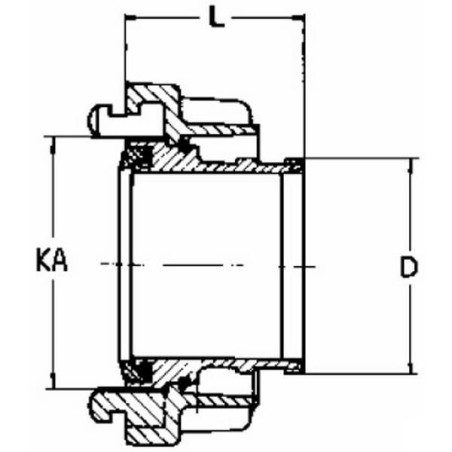 "Storz 52, tuleją 1"" o.k.66mm"