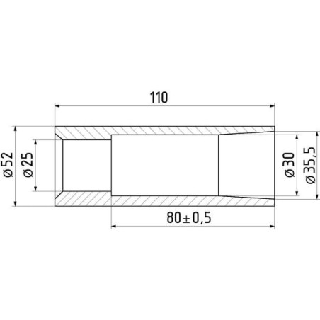 Tuleja 51x110mm