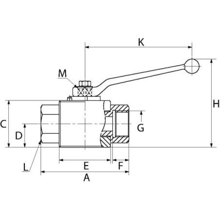 "Zawór kulowy 2/2 - 3/8"" BSP"