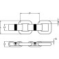 Łańcuch o dużej wytrzymałości 12x81.8 mm 9.0 t